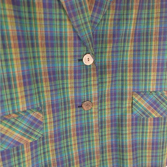 Vintage Mark Shale Plaid Blazer - Picture 3 of 9